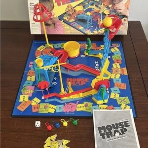 Vintage 1986 mouse trap board game